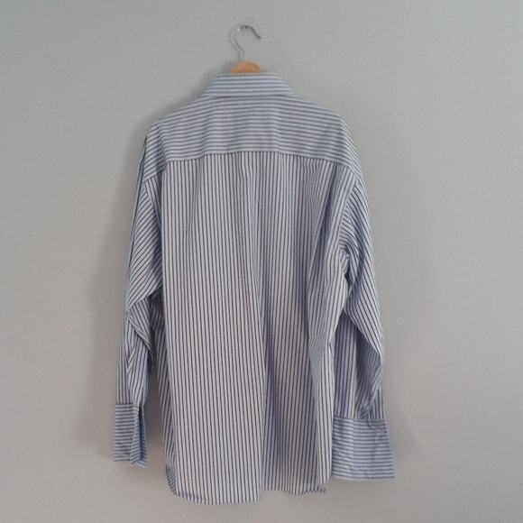 Claiborne Men's Button Down Striped Cotton Shirt XXL - Picture 2 of 5